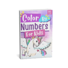 Color By Numbers For Kids Ages 4-8